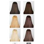 eZn Pudding Hair Dye, Ammonia-Free, Semi-Permanent DIY Korean Hair Dye Color with Keratin, Odorless Gentle for Sensitive Skin No Skin Irritation (Brussel Chocolat)