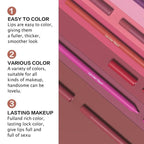 evpct 1Pcs Burnt Orange Matte Long Lasting Lip Liner Pencils Makeup for Shaping & Sculpting Lips, No Transfer Long Wear Waterproof Pigmented Lip Liner lipliners Crayon Lipstick Pencil with Sharpener 2