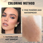 evpct Matte Brown Eyeshadow Palette Makeup for Older Women, Nude Rosy Brown Cream Eye Shadow Palette Single for Older Women Matte, Monochrome Natural High Pigment Mini Eyeshadow Sombra Para Ojos