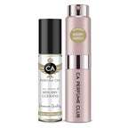 CA Perfume Duo Impression of Beburry Goddess For Women Perfume Layering Set Long Lasting Travel Size EDP + Body Oil Roll-On Bottle 0.27 Fl Oz+0.33 Fl Oz