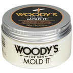 Woody's Mold It Matte Hair Paste for Men - Medium Hold, Matte Finish Styling Clay Pomade For Men Alternative, Adds Texture & Volume, 3.4 oz