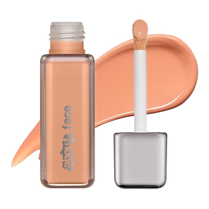 about-face THE PERFORMER Skin-Focused Foundation M2Cool – Medium Coverage, Long-Wear, Breathable & Buildable Base – Clean, Vegan, Hydrating Formula with Blue Agave & Chlorella – 1.08oz