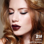 Kaely Longwear No-Budge Lipstick for Women, Highly Pigmented Liquid Lip Color Makeup, Non-Transfer Lip Gloss Stain Waterproof Smudge Proof 24 Hour, Instant Shine, Vegan & Cruelty-Free, 21 SENSUAL