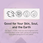 grace & stella Under Eye Brightener Balm Stick - Travel Size Toiletries - Retinol & Caffeine Eye Cream for Dark Circles, Puffiness, Wrinkles - Restore and Hydrate - Vegan Skincare (0.13oz / 3.5g)