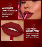 BestLand 6Pcs Matte Liquid Lipstick + Lip Liner Pens Set, One Step Lips Makeup Kits Pigment Velvety Nude Lip Stain Waterproof Long Wear Lip Gloss Make up Gift Set (Graceful Nudes Collection)