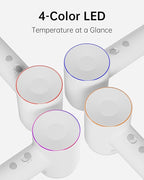 Laifen Hair Dryer SE, 200 Million Negative Ionic Blow Dryer with 105,000 RPM Brushless Motor 1400W Powerful Fast Drying High-Speed Low Noise Hairdryer with Magnetic Attachments