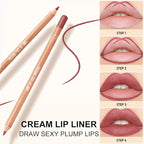12 Colors Lip Liner Set, Matte Finish Series Lip Liners Pen Kit for Women, Long Lasting Waterproof Smooth High Pigmented Lip Pencil for Daily Makeup (Set B)