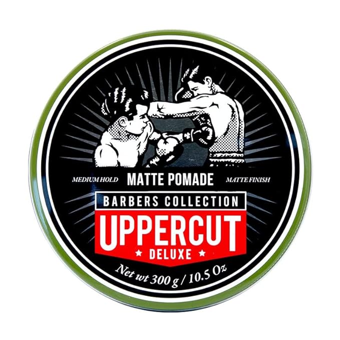 UPPERCUT DELUXE Matte Pomade, Barbers Collection 10.5 oz / 300 g