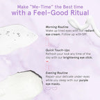 grace & stella Retinol & Caffeine Under Eye Serum Anti Aging - Travel Essentials - Hydrating Cream with Niacinamide, Peptides - Reduce Wrinkles, Crow's Feet, Puffiness - Vegan Skincare (0.5 floz/15ml)