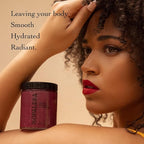 Nopalera Hibiscus Cactus Flower Exfoliant - Exfoliating Face & Body Scrub, 3-in-1 Cleanser, Exfoliator, & Moisturizer, Vegan, Cruelty-Free, Natural Floral Scent, Dye Free, 6 oz.