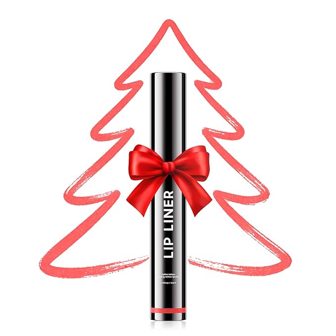 OETUIOW Lip Stain Peel Off, Lip Liner Moisturizing Long-Lasting & Waterproof, Transfer Proof & Plumping, Non-Stick Cup, Pink Color