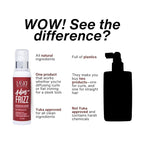 Lasio Adios Frizz Heat Protectant & Styling Spray - Eliminates Frizz, Adds Shine, Softness & Moisture, Long-Lasting Control, Lightweight Formula for Glossy, Sleek Hair, Up to 3 Washes 4oz/118ml