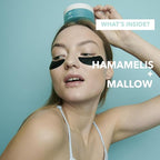 RARE Paris - Carbone Glacé - Purifying Carbon Black Under Eye Patches - Cleanses & Tightens - With Hamamelis & Mallow - Purifying, Firming & Revitalizing - Multi-Active Serum Formula - 30 Pairs