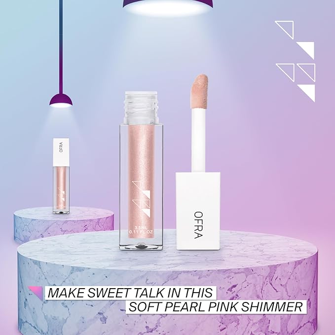 Ofra Lip Gloss - Myth | Non Sticky, Ultra-Glossy Lip Gloss | Long Lasting Formula for a Smooth, Hydrated Finish | 3.5ml/1.1oz