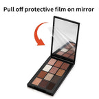 12 Colors Eyeshadow Palette Makeup Shades Nude Matte Shimmer Glitter Pigment, Pro Long Lasting&Waterproof Highlighting Makeup Palette,Ideal Gift(Garden Club)