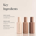 DIME Beauty Tinted Glow Wonderscreen SPF 30, Mineral Sunscreen for Face with 19% Zinc Oxide, Tinted Moisturizer with SPF, 50 g (Light)