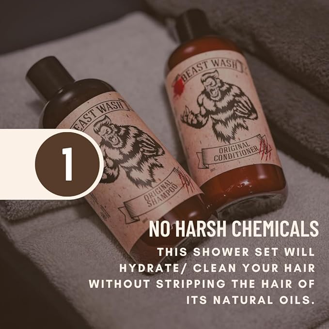 Johnny Slicks Shampoo - Supports Hair Hydration & Volume - Organic Oils & Natural Cleanse - Castor Oil, Aloe Vera, Jojoba - Original Scent - 8 oz