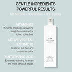 ILES FORMULA Shampoo for Dry, Damaged, Frizzy or Color Treated Hair - Hydrating, Sulfate Free Shampoo – Salon Grade, Color Safe, Moisturizing Formula that Controls Humidity & Boosts Shine