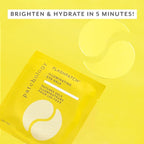 PATCHOLOGY Eye Mask, Brightening Under Eye Patches for Puffy Eyes and Dark Circles, Vitamin C Serum, Dark Circles Under Eye Treatment, Hydrating Eye Patches for women and men (5 Pairs)