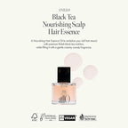 Black Tea Nourishing Hair Essence with Green Tea, Protein & Biotin for Nourishment and Shine, Creamy Woody Scent, Paraben-Free (50ml / 1.69 fl. Oz)