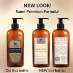 Natural Escapes Lavender Body Lotion for Dry Sensitive Skin, Eczema Relief Moisturizer with Aloe Vera, Olive Oil, Ceramides, Vitamin B5 and E, Hand and Body Cream for Women and Men, 8oz