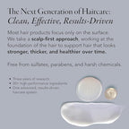 Caldera + Lab Hair Care System for Men – Shampoo, Conditioner & Leave-In Scalp Serum | Clean, Sulfate-Free Set | Fuller-Looking, Stronger Hair | Gift-Ready