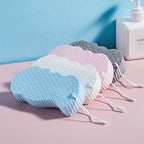 2024 Upgraded Soft Exfoliating Bath Sponges 4 Pcs, Gentle Exfoliating Body Scrub, Quick-Dry, Deep Cleansing, African Net Sponge, for All Skin Types