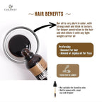 CARAWAY Jamaican Black Castor Oil for Hair Growth, Eyelashes & Eyebrows | Organic, Cold-Pressed & Unrefined | Deep Moisturizing Oil for Skin, Face & Scalp | Glass Bottle + Mascara Kit – 4 oz / 118 ml