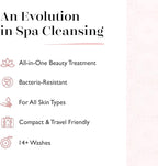 Spongelle Coconut Verbena Wild Flower Buffer Body Scrubber | Bath & Shower Loofah for Women | Exfoliator with Body Wash Infused Sponge | 14+ uses