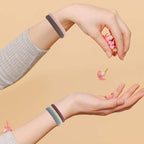 50PCS Large Hair Ties, Thick Cotton Seamless Hair Ties, Hair Elastic Ponytail Holders, No Damage for Thick Heavy Hair, 2 Inch in Diameter, 5 Colors