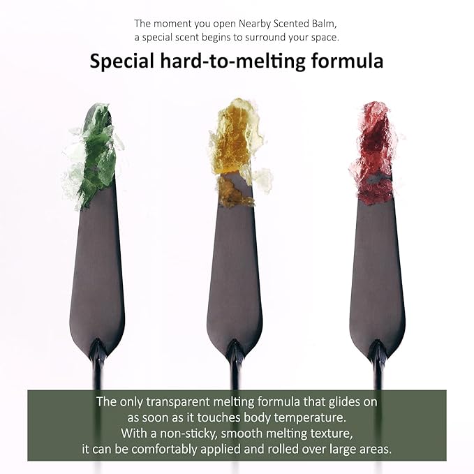 Hersteller Solid Perfume for Women – Nearby Scented Balm (Still A Rose), Solid Perfume Balm with Melting Texture, Moisturizing Multi-Use for All Skin Types, Alcohol-Free Fragrance