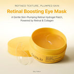 ARENCIA Retinal Boosting Eye Mask, Hydrogel Under Eye Patches with Peptides for Dark Circles, Puffiness, Fine Lines, 60 Patches, 2.96 oz