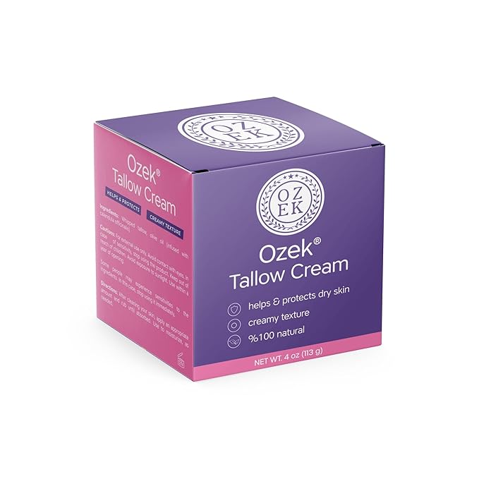Ozek Beef Tallow for Skin - Whipped Tallow Balm