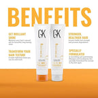 GK HAIR Global Keratin Moisturizing Shampoo and Conditioner Sets (Moist 100ml Cashmere 50ml)