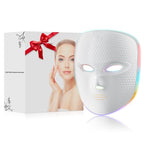 Red Light Therapy for Face,LED Face Mask Light Therapy,USB C Rechargeable,Infrared Light Therapy Mask LED Silicone Mask