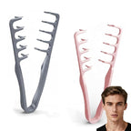 2PCS Texture Comb, 2025 Upgrade Volumizing Wide Tooth Hair Styling Comb, Men's Fluffy Texture Hair Styling Appliances