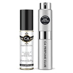 CA Perfume Duo Impression of Divine Attraction For Women And Men Perfume Layering Set Long Lasting Travel Size EDP + Body Oil Roll-On Bottle 0.27 Fl Oz+0.33 Fl Oz