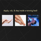 Millennium Tanning Solid Black Special Reserve 200X, Tanning Lotion w/Tattoo Protector, 13.5 Ounces