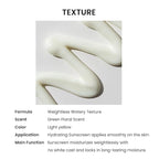 HEIMISH Moringa Ceramide Hyaluronic Hydrating Watery Sunscreen - SPF Face Moisturiser, Daily Sunscreen For Face, Broad Spectrum SPF 50, Non-greasy, Lightweight with Hyaluronic Acid, 1.7fl.oz/50ml