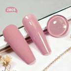 18ml Dusty Rose Nail Polish Large Volume Quick Drying Light Pink Nail Polish, Fast Drying and Long Lasting Color Nail Art DIY Home Manicure Gift for Women