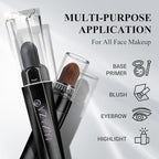 6PCS Neutral Eyeshadow Stick Makeup Set, Matte Cream Eye Shadow Eyeliner Brightener Pencil Crayon - B3 Iced Oat