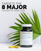 Advanced Hair, Skin & Nails Vitamins – Doctor-Developed Hair Supplement with Biotin, Collagen Peptides, Vitamin E & B12 – Clinically Tested 12-Week Results, Made in USA, Non-GMO