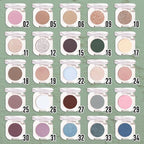 Forest Green Matte Single Eyeshadow, Lightweight Blendable Mini Eye Shadow for Older Women, Monochrome Eyeshadow Palette Makeup Pigmented Waterproof, Vegan & Cruelty-Free, 16