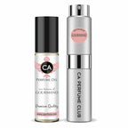 CA Perfume Duo Impression of Gourmand For Women And Men Perfume Layering Set Long Lasting Travel Size EDP + Body Oil Roll-On Bottle 0.27 Fl Oz+0.33 Fl Oz