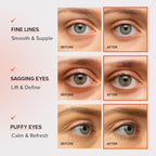 KLAVUU Vegan Collagen Eye Patches for Puffy Eyes & Dark Circles (60 Patches) – Hydrogel Under Eye Mask with Niacinamide – Fine Lines, Firming, Elasticity