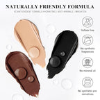 Brown Eyeshadow Stick Makeup Set 3PCS, Neutral Shimmer And Matte Cream Eye Shadow Palette, Metallic Bronze Smoky Eyeliner Brightener Crayon Kit, Ideal Gift for Women -Cocoa Island Matte