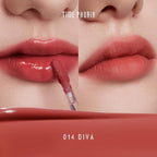 ALTERA BLURRING LIP TINT - Shine Lip Gloss to Soft Blurry Lip Matte Finish, Long-Lasting Lip Stain, Smooth and Blur lip lines, Watery-Velvet Feel, Hydrating & Non-Sticky (014 DIVA)