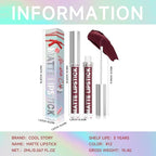 COOL STORY Matte Lip Stain Tint Highly Pigmented Color Long-Lasting Waterproof (12)