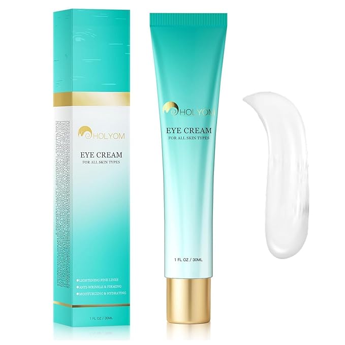 Advanced Eye Cream for Eye bags - Targeted Solution for Puffiness, Wrinkles, Dark Circles, and Firmness - Temporary Firming & Tightening Treatment - Wrinkle Filler, Natural Infusions 1 oz