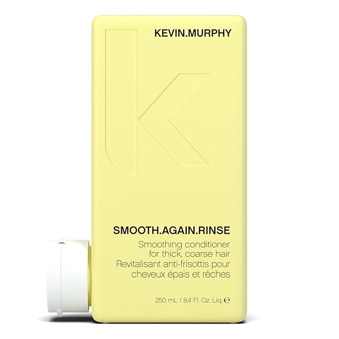 KEVIN.MURPHY SMOOTH.AGAIN RINSE - Smoothing Conditioner - For Thick, Coarse Hair - Hair Repair Conditioner - Sulphate-Free - Shine Enhancing - 250 mL / 8.4 fl oz
